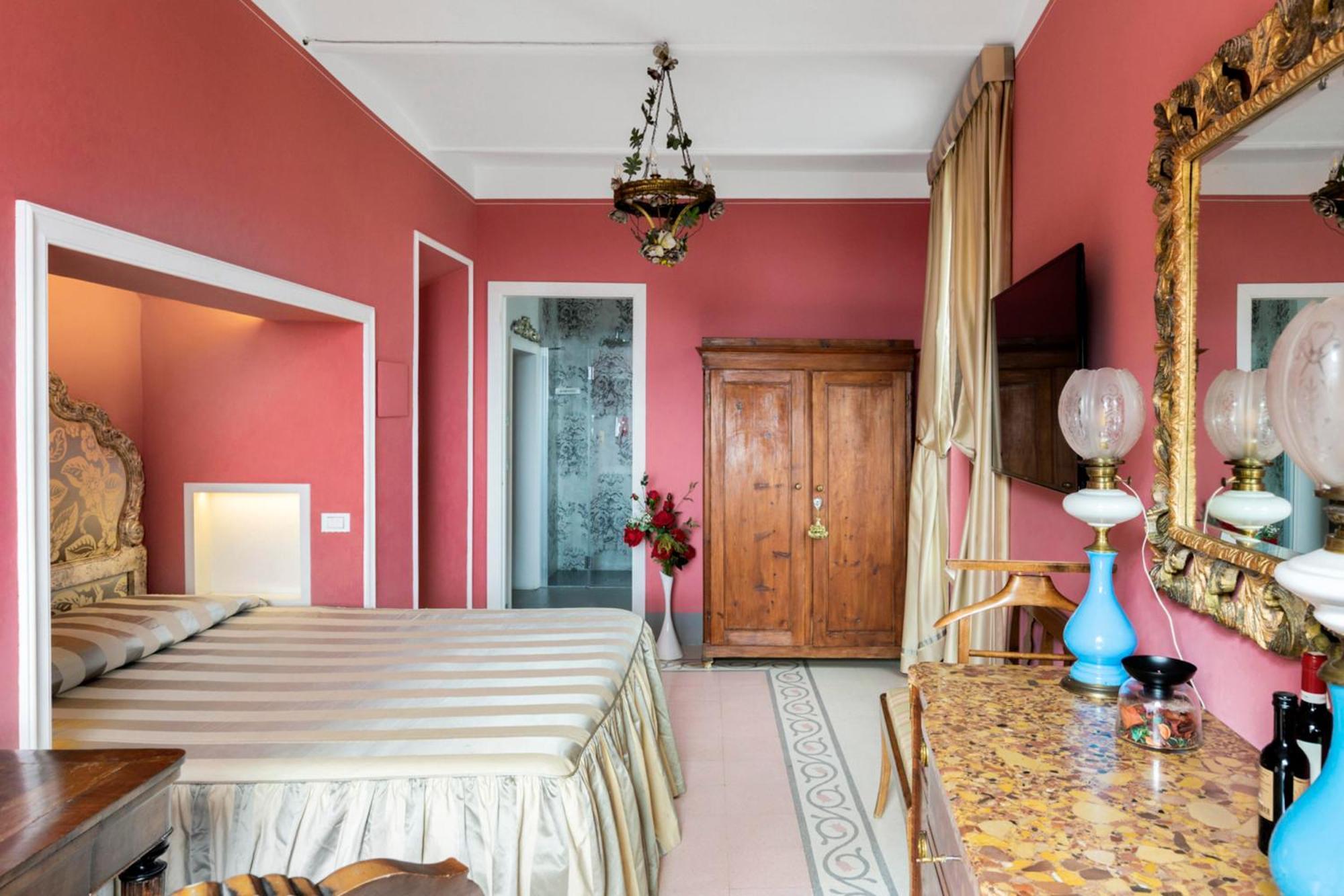 Residenza D'Epoca Palazzo Borghesi Panzió Siena Szoba fotó